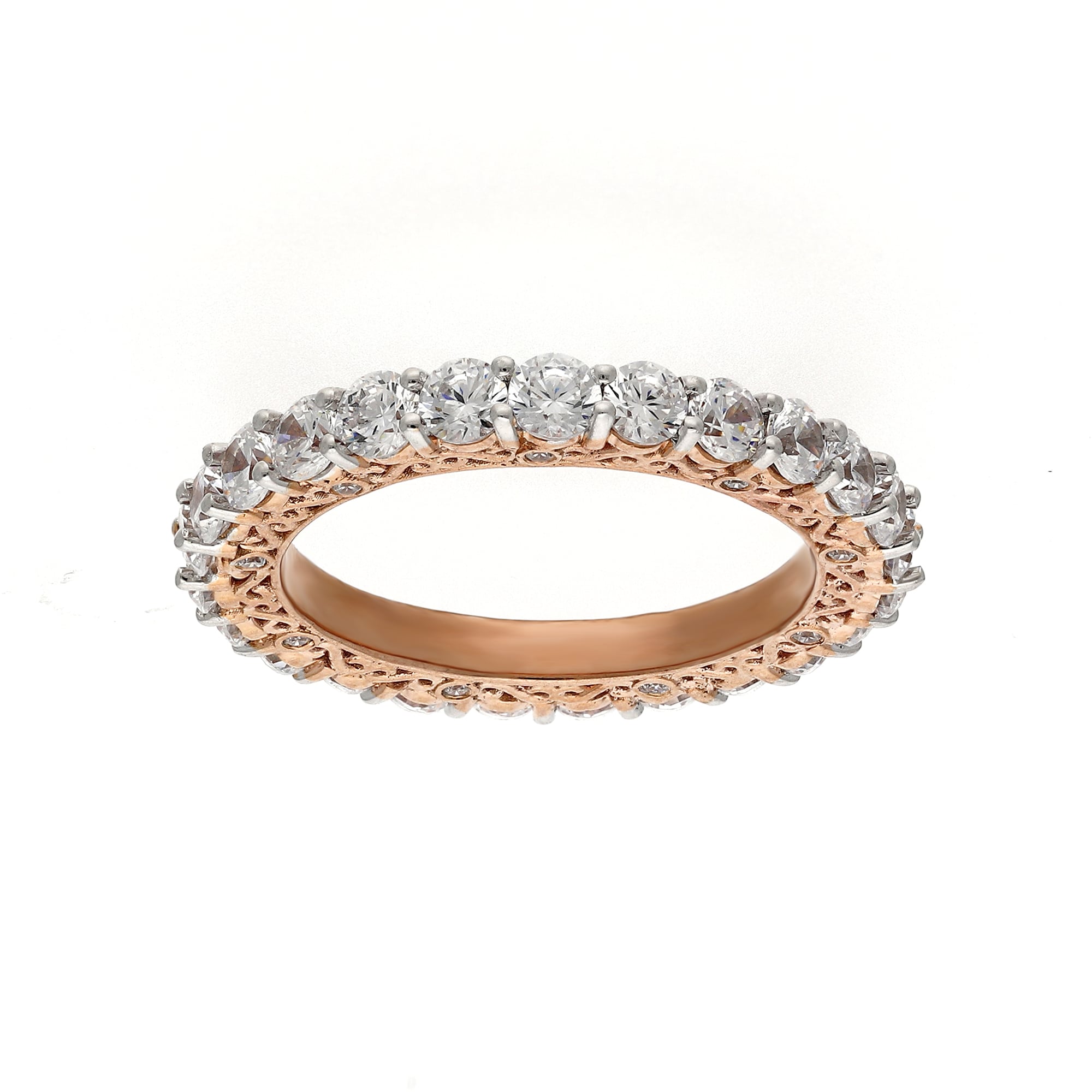 Cubic Zirconia Band Ring | Mansi Jewelry