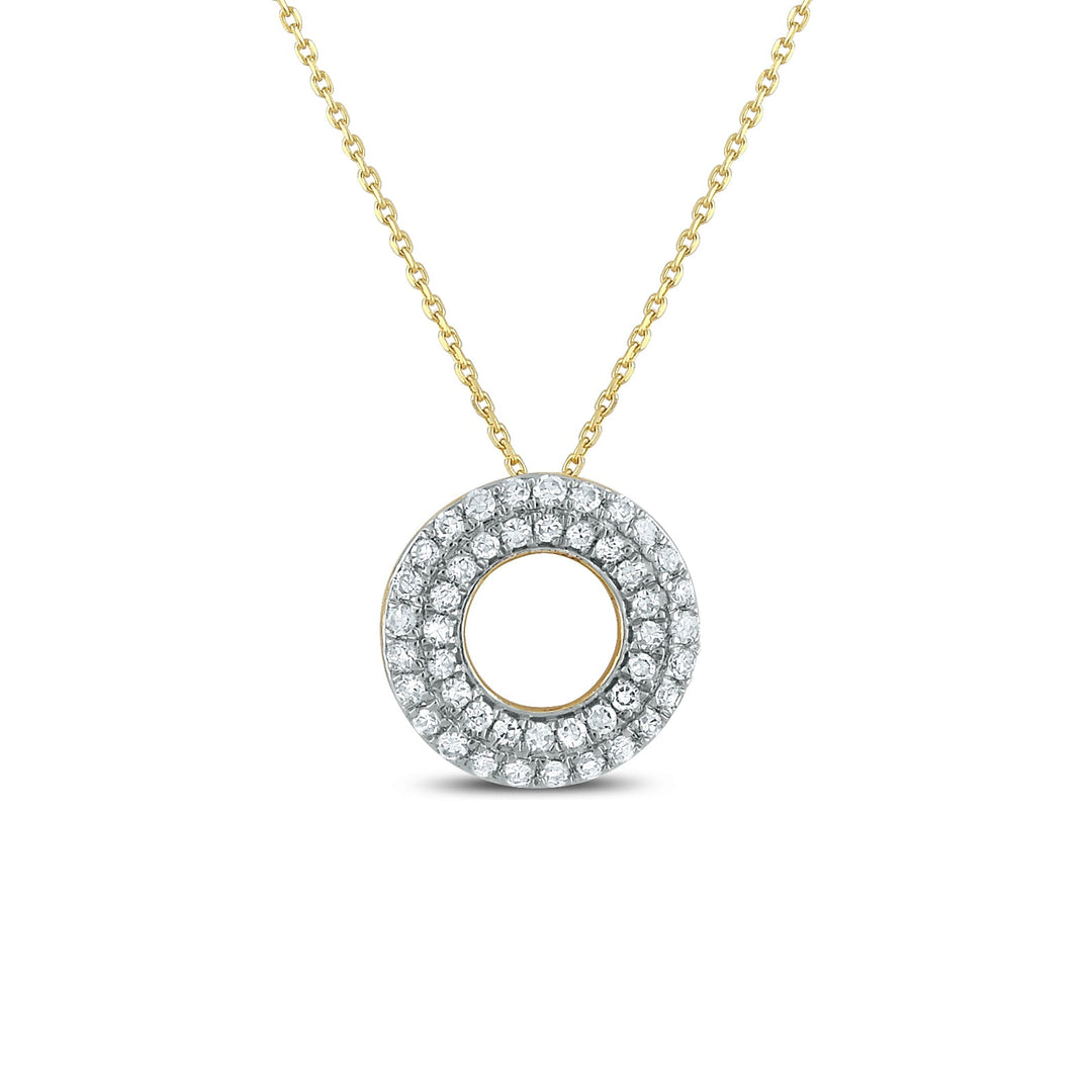 Full Circle Diamond Pendant