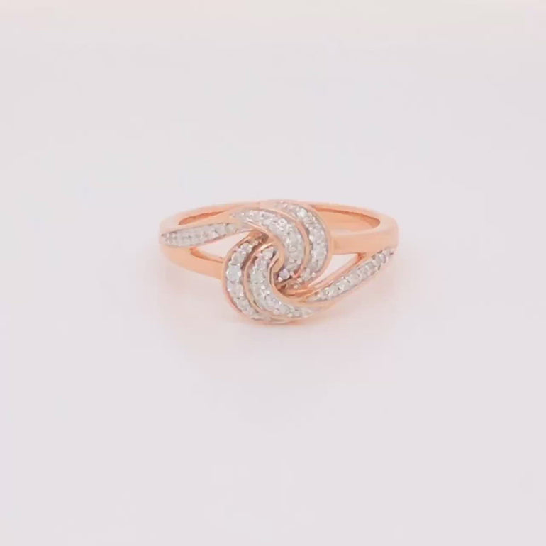 rose gold rings, diamond rings, fashion jewelry