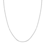 white gold curb chain