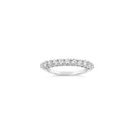 Lab Grown Diamond 11 Stone Half Eternity Ring  