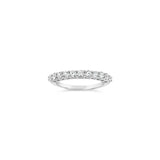 Lab Grown Diamond 11 Stone Half Eternity Ring  