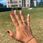 Twisted Rope Diamond Ring