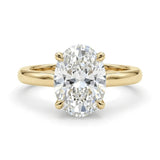 Oval Solitaire Engagement Ring