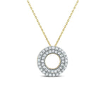 Full Circle Diamond Pendant