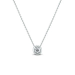 Diamond Bezel Pendant