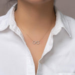 Full Circle Link Diamond Necklace