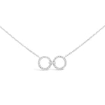 Full Circle Link Diamond Necklace
