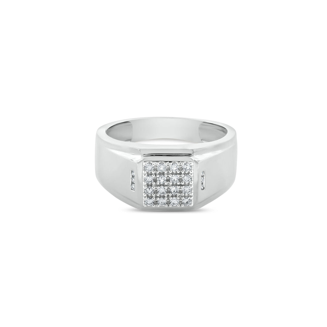 Classic Mens Diamond Ring