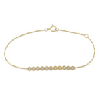 Honeycomb Diamond Bracelet