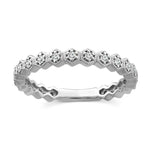 Honeycomb Diamond Ring