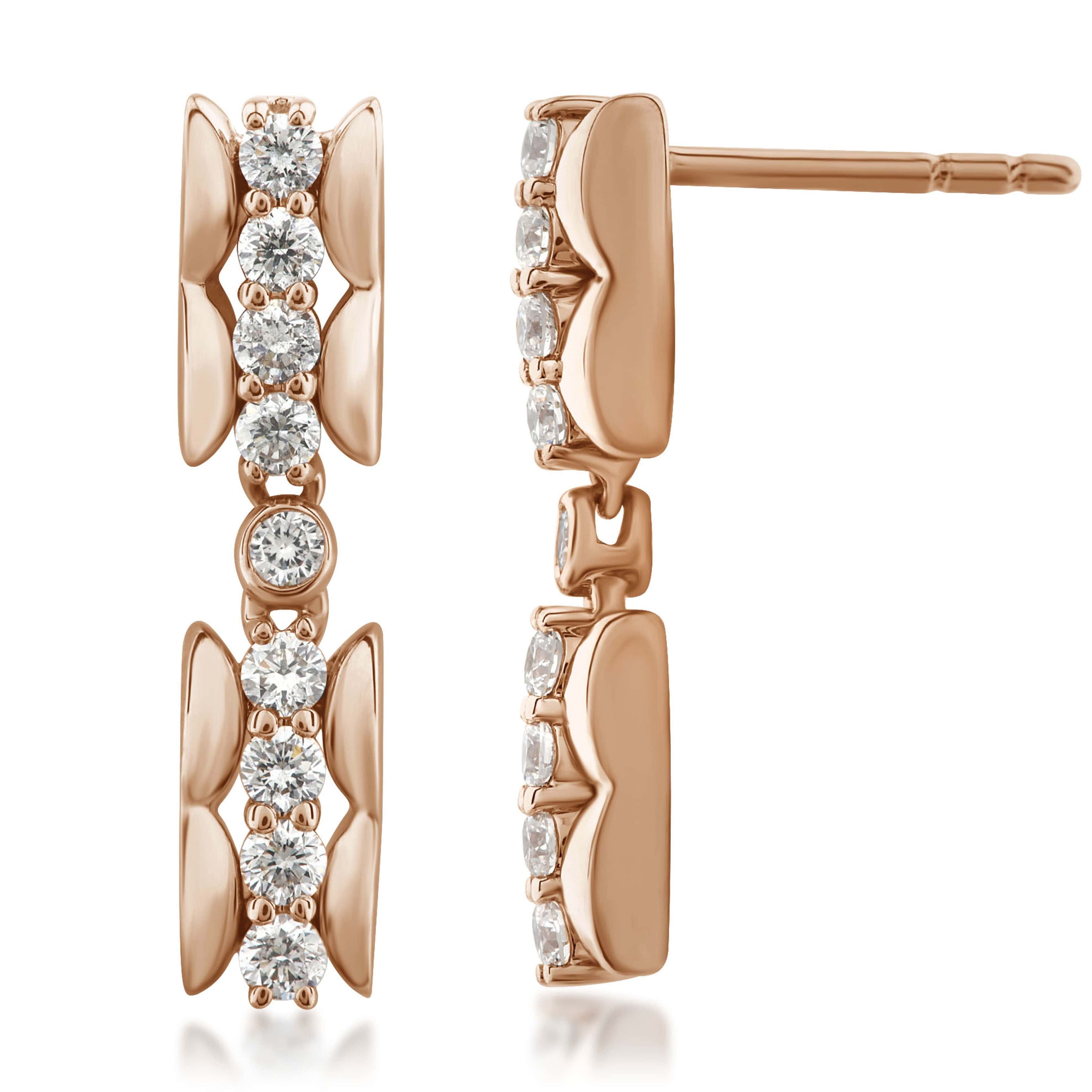 Sahara CZ Dangle Earrings