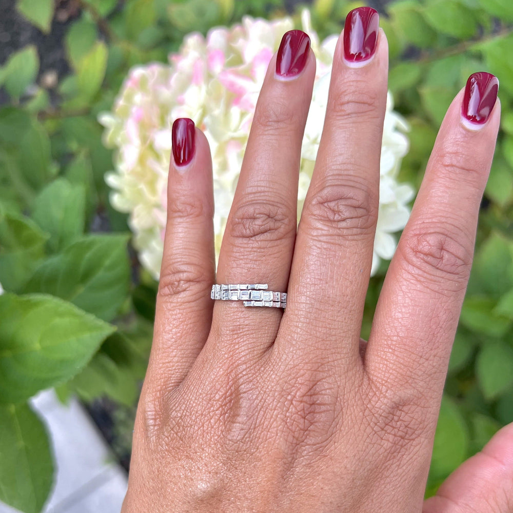 Baguette Diamond Fashion Ring-2