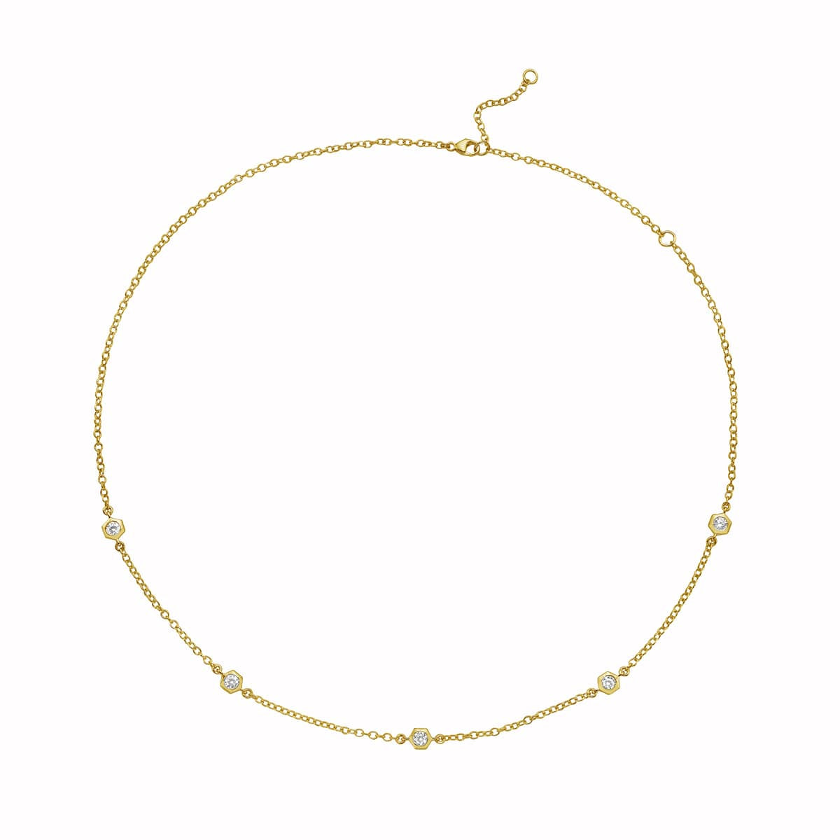 Honeycomb Station Necklace