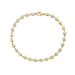 Honeycomb Diamond Bezel Bracelet