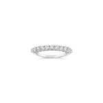 Lab Grown Diamond 11 Stone Half Eternity Ring