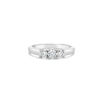 Lab Grown Diamond Three Stone Ring