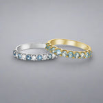 Paraíba Tourmaline and Diamond Ring