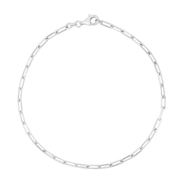 Sterling Silver Paperclip Chain