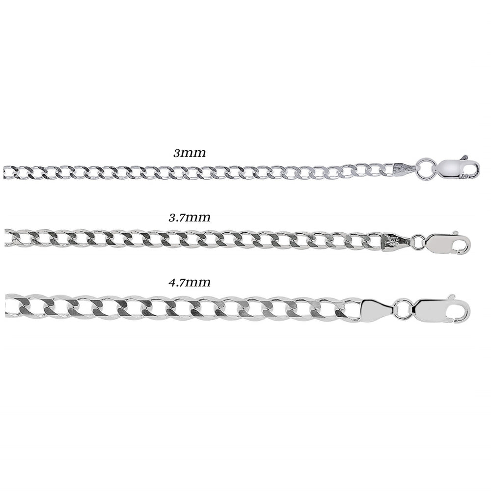 Sterling Silver Curb Chain-2
