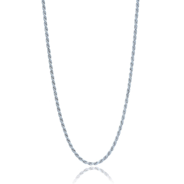 Sterling Silver Rope Chain