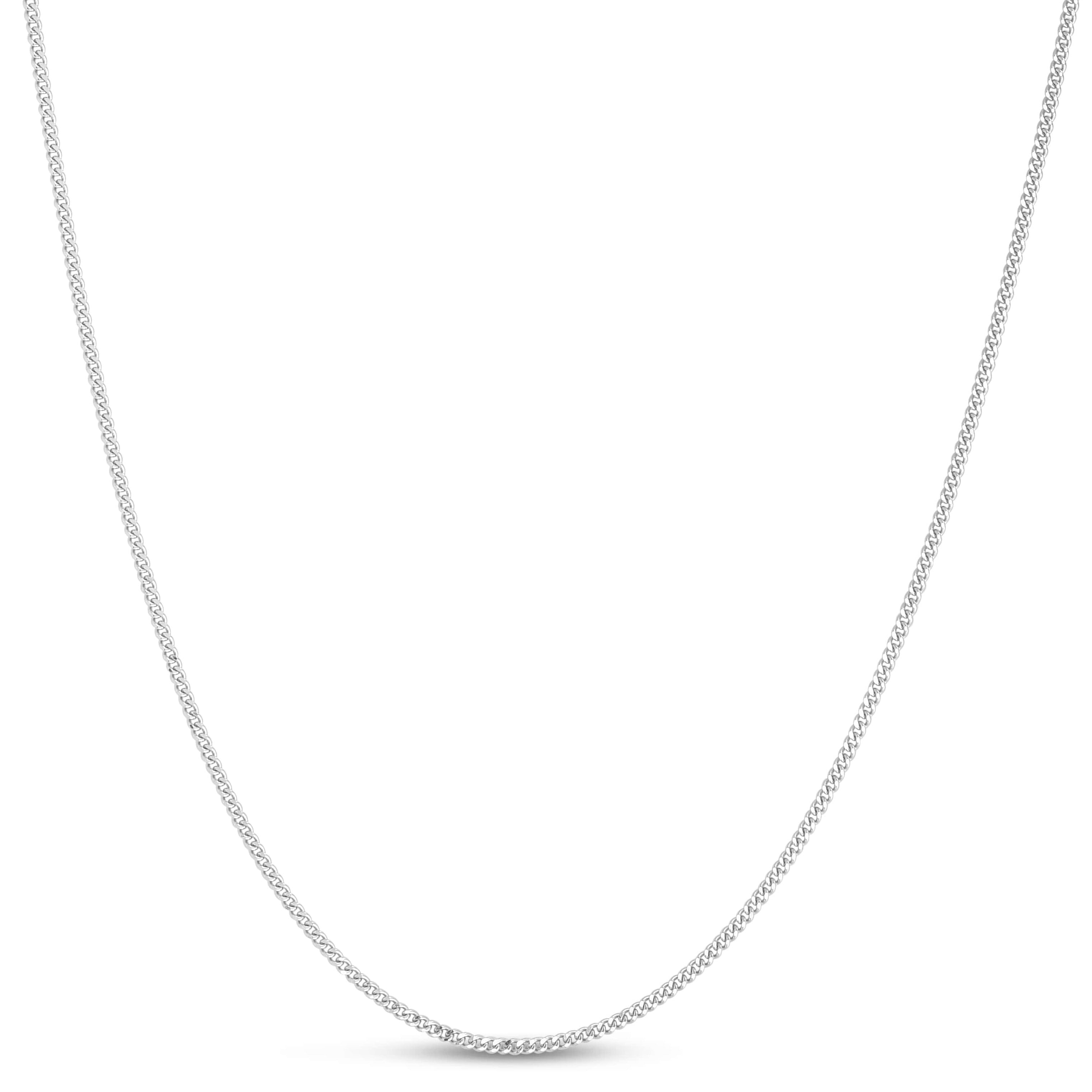14K Gold 1.4mm Gourmette Chain