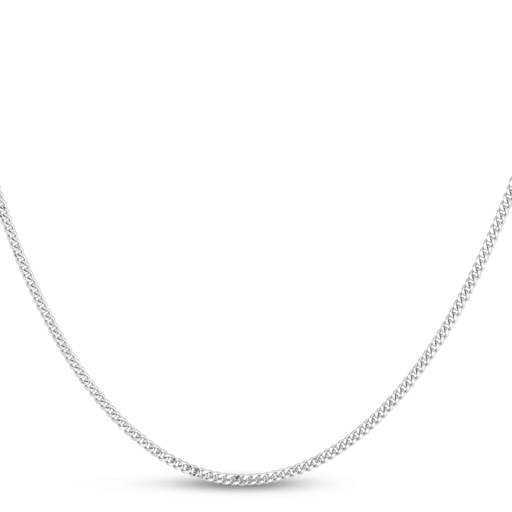 14k Gold 1 4mm Gourmette Chain-2