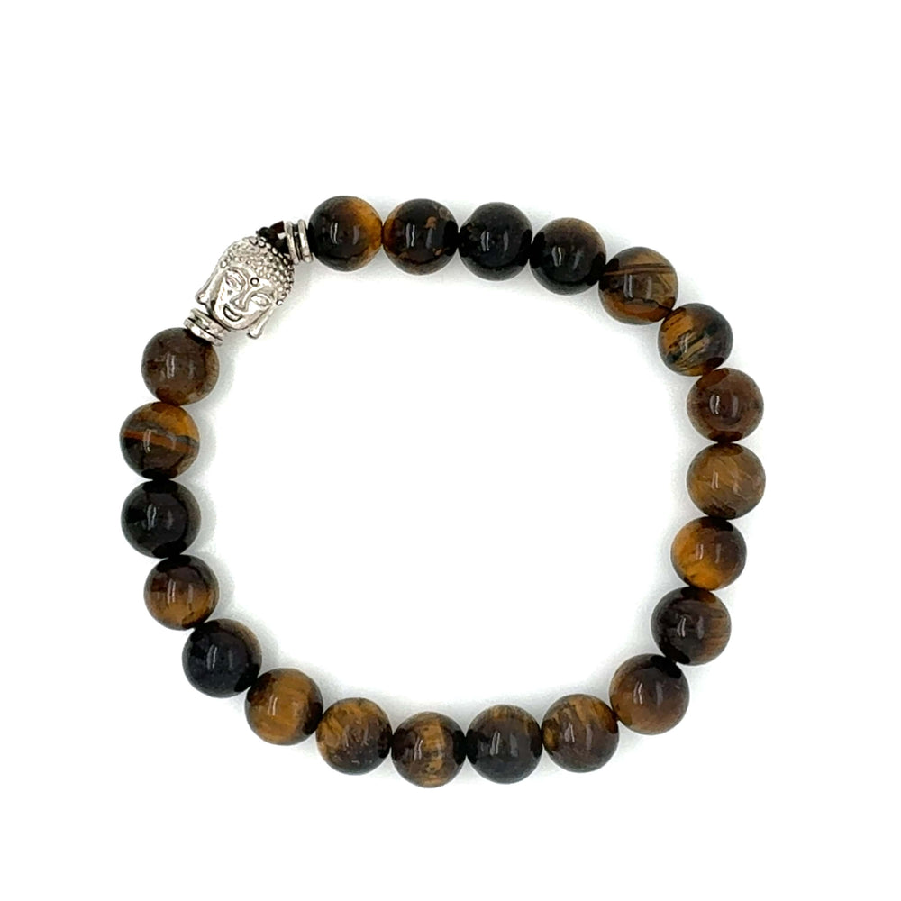 Buddha Tigers Eye Bracelet-2