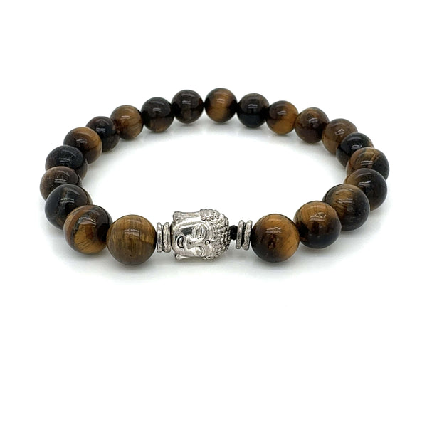 Buddha Tiger's Eye Bracelet