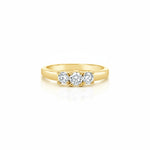 Lab Grown Diamond Three Stone Ring