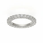 Cubic Zirconia Eternity Band Ring
