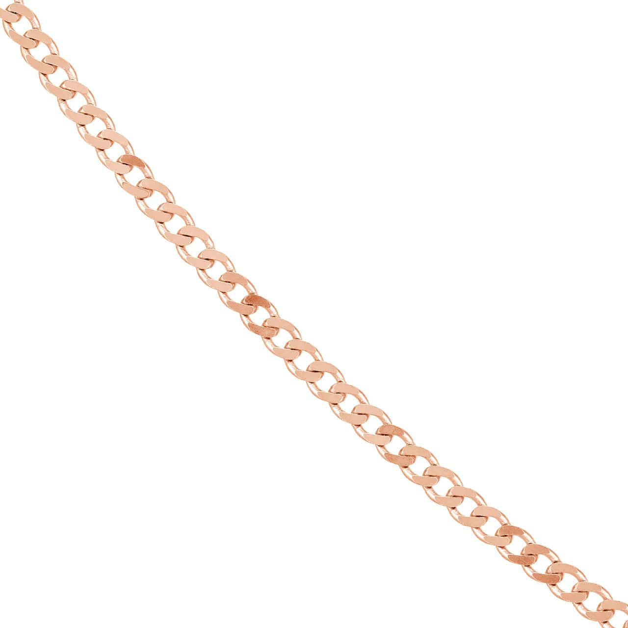 14K Gold 1.95mm Open Curb Chain