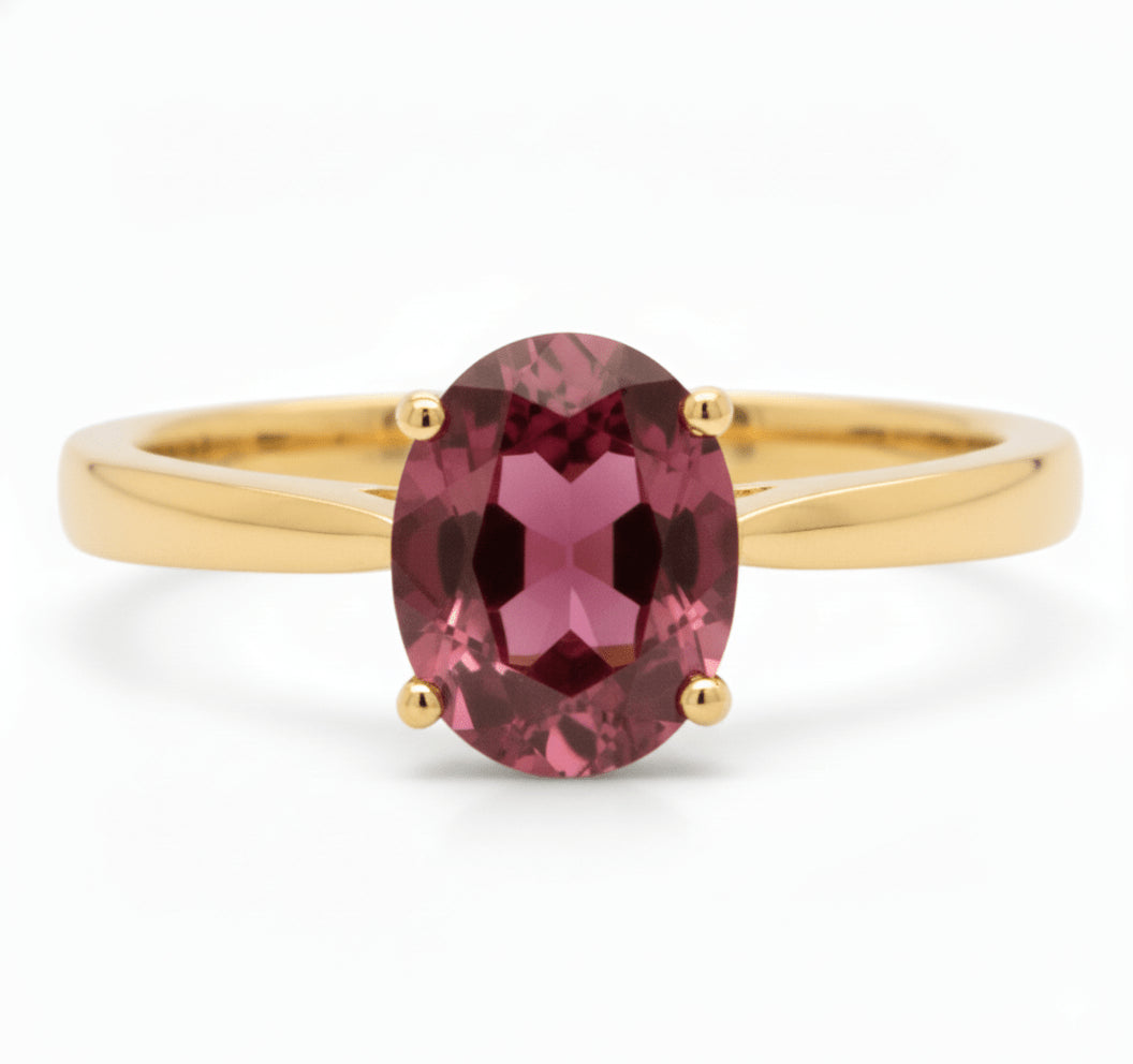 Rubellite Ring
