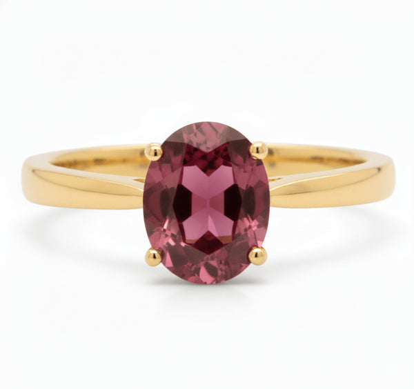 Rubellite Ring