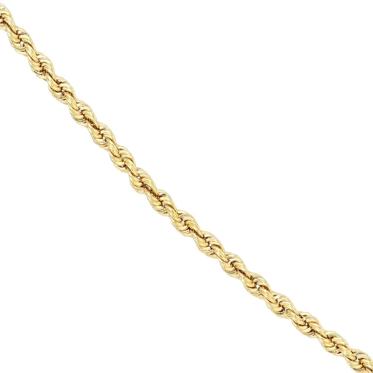 14K Gold 2mm Lite Rope Chain