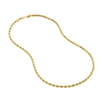 14K Gold 4mm Lite Rope Chain