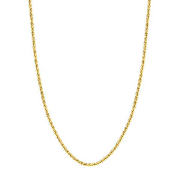 14K Gold 4mm Lite Rope Chain
