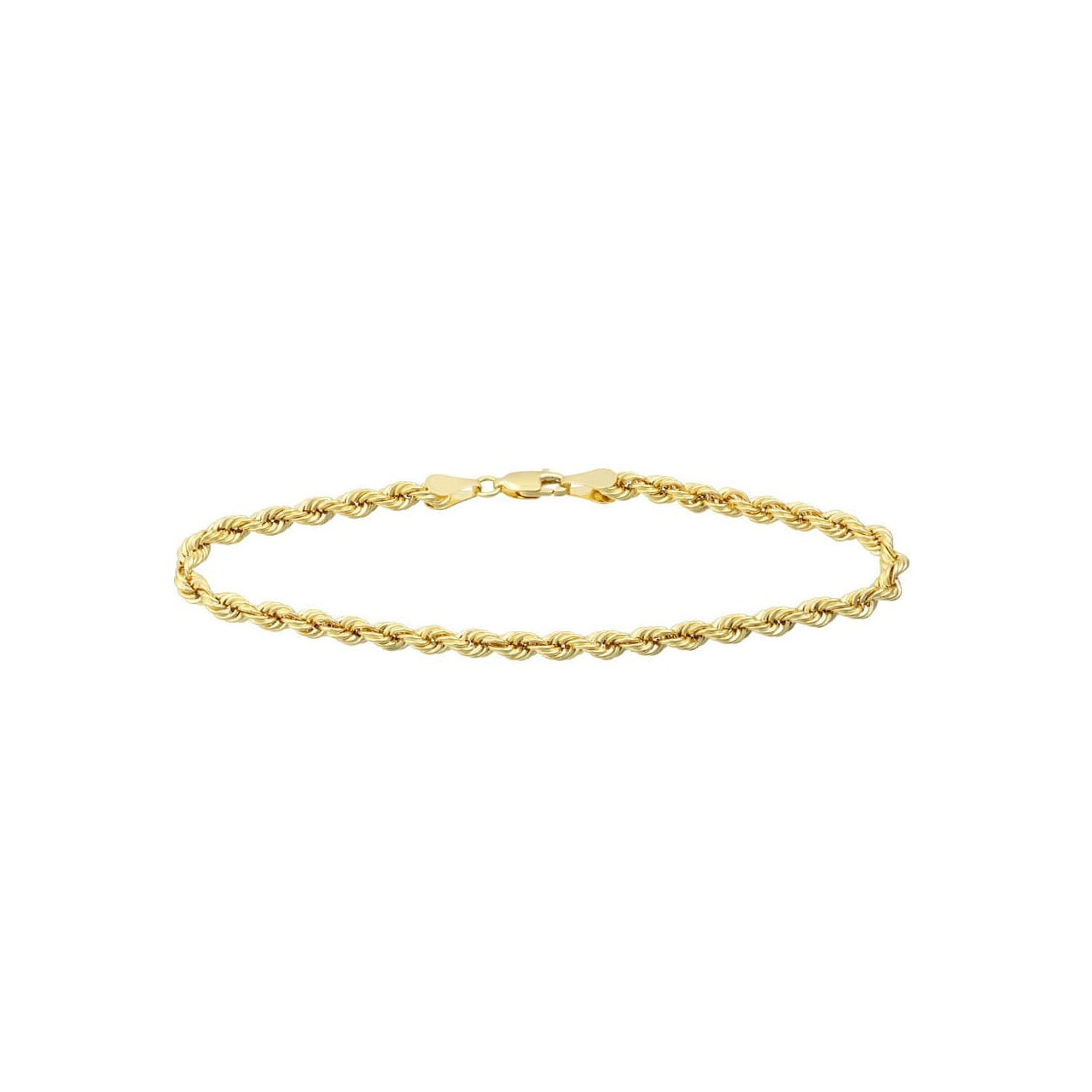 14K Gold Lite Rope Bracelet