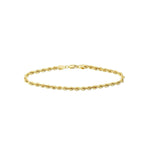 14K Gold Lite Rope Bracelet