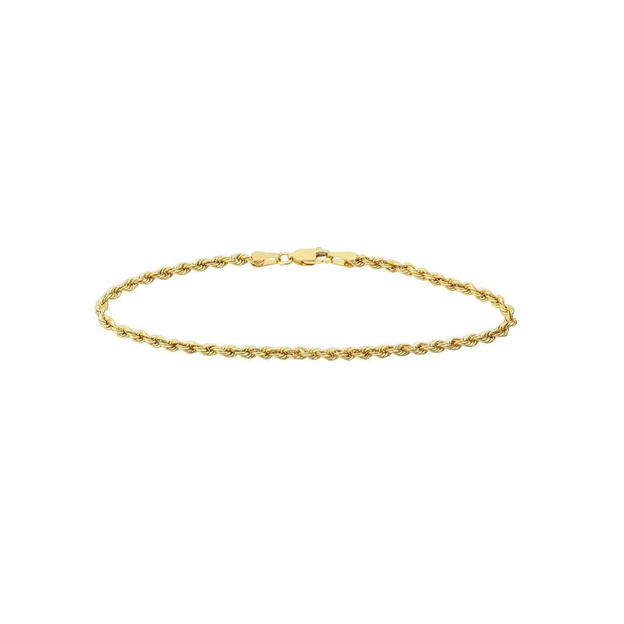 14K Gold Lite Rope Bracelet