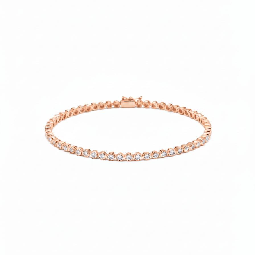 Diamond Bezel Bracelet