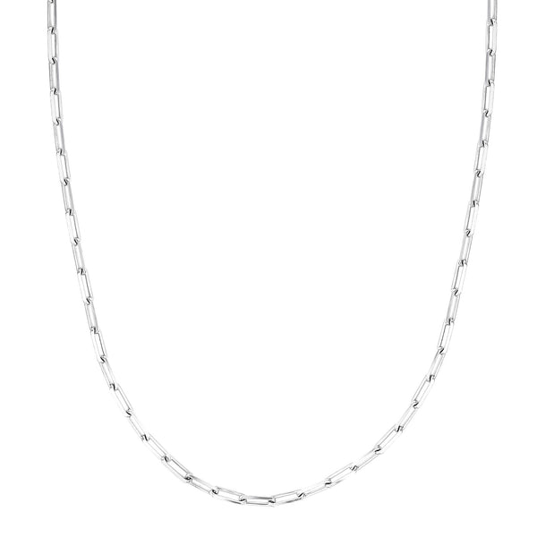 Sterling Silver Paperclip Chain