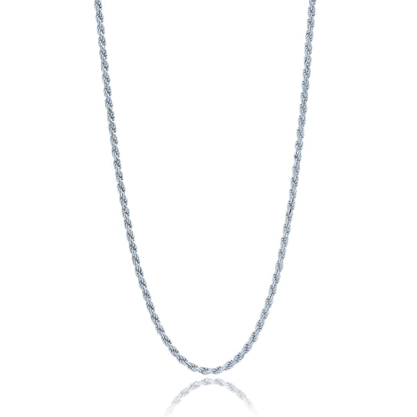 Sterling Silver Rope Chain