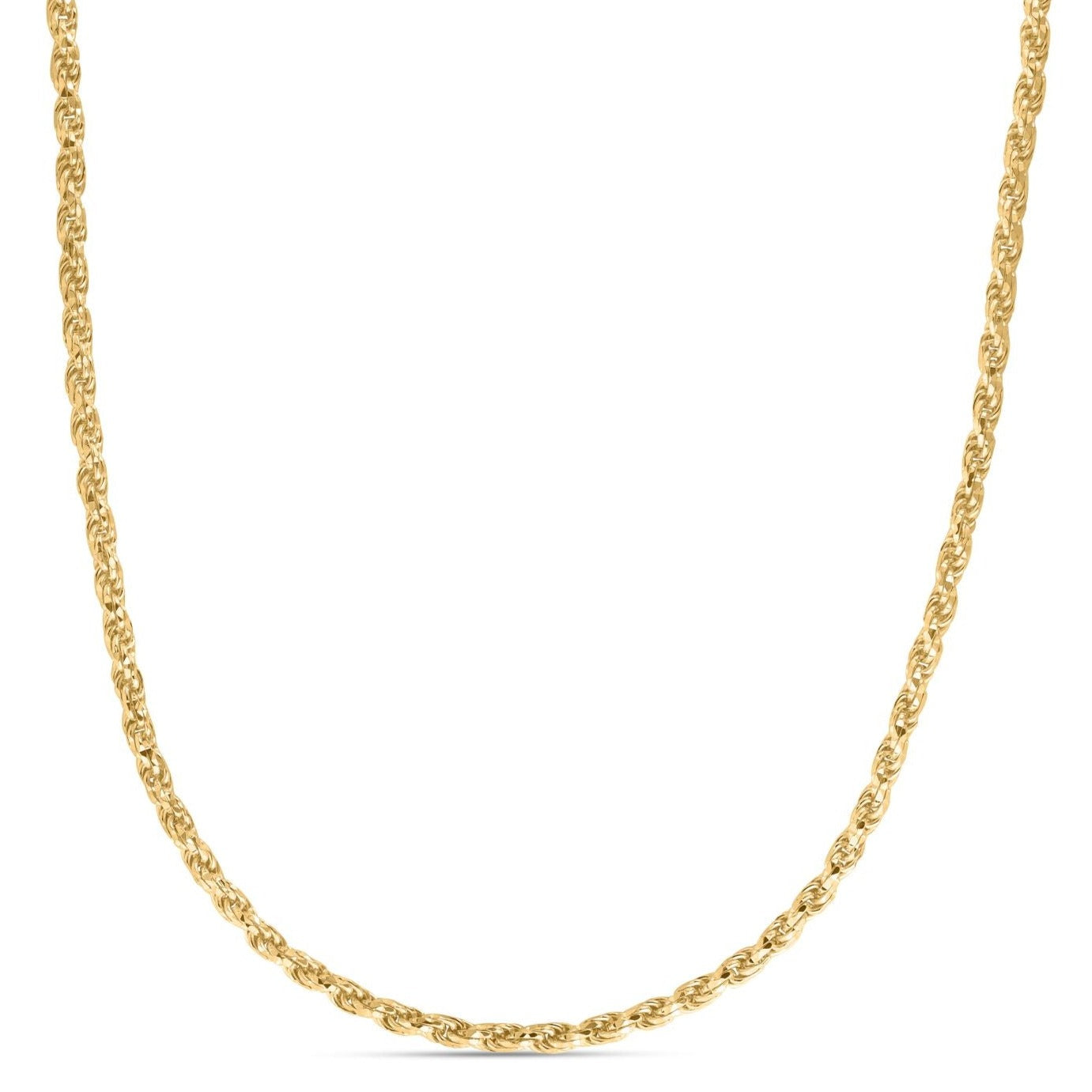 14K Yellow Gold Lite Rope Bracelet  
