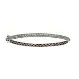 Three Row CZ Bangle  