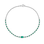 Emerald and Diamond Bracelet  