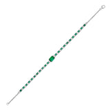 Emerald and Diamond Bracelet  