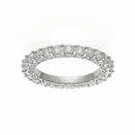 Cubic Zirconia Eternity Band Ring