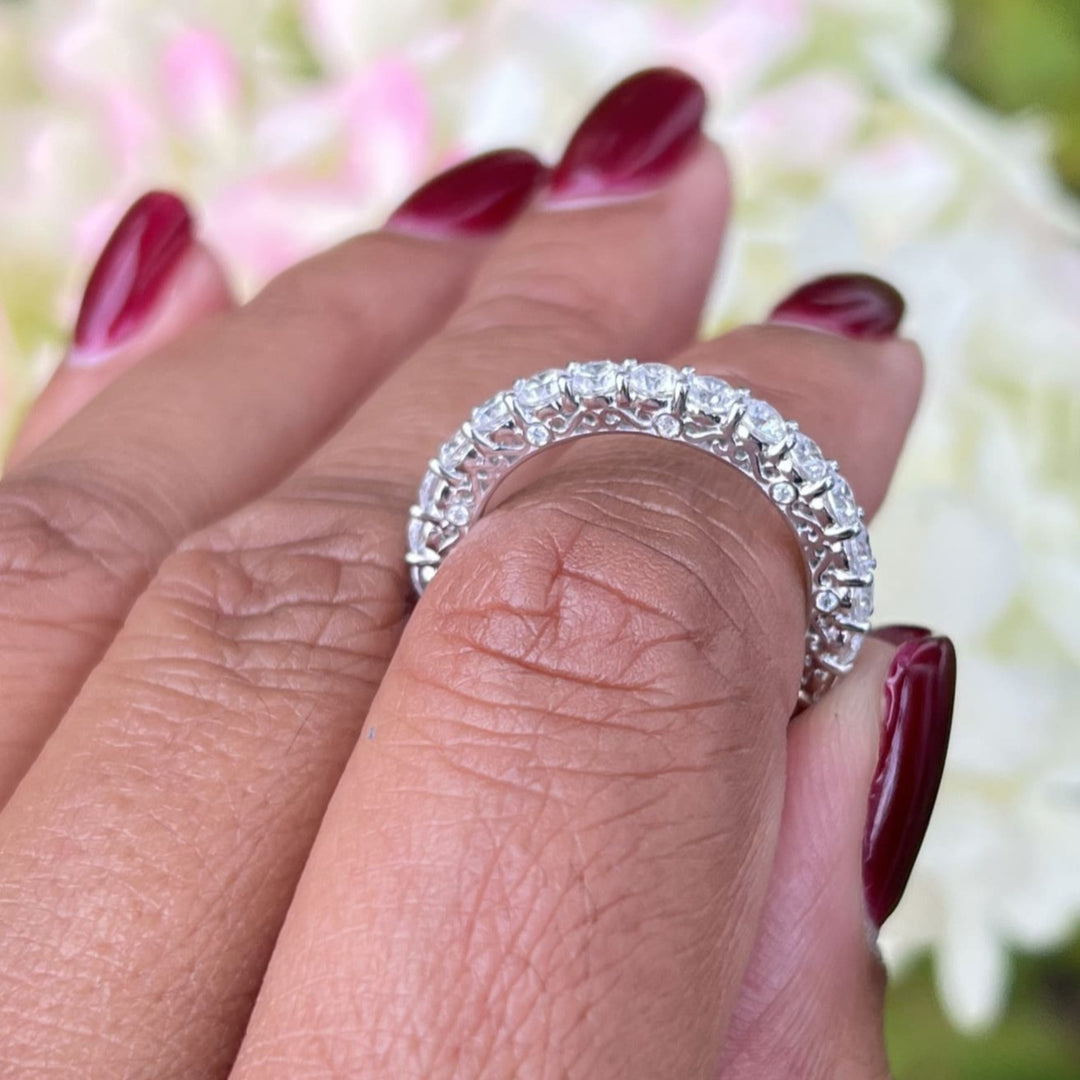 CZ Eternity Band Ring