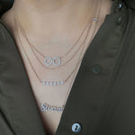 Diamond Name Necklace